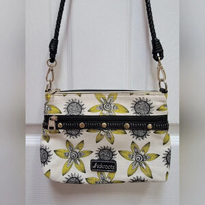 Sakroots Sunshine Spirit Desert Artist Circle Crossbody Bag